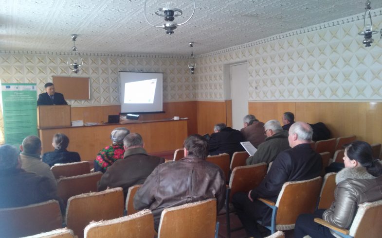 Семинар посвященный развитию экологического сельского хозяйства в Слободзейском районе